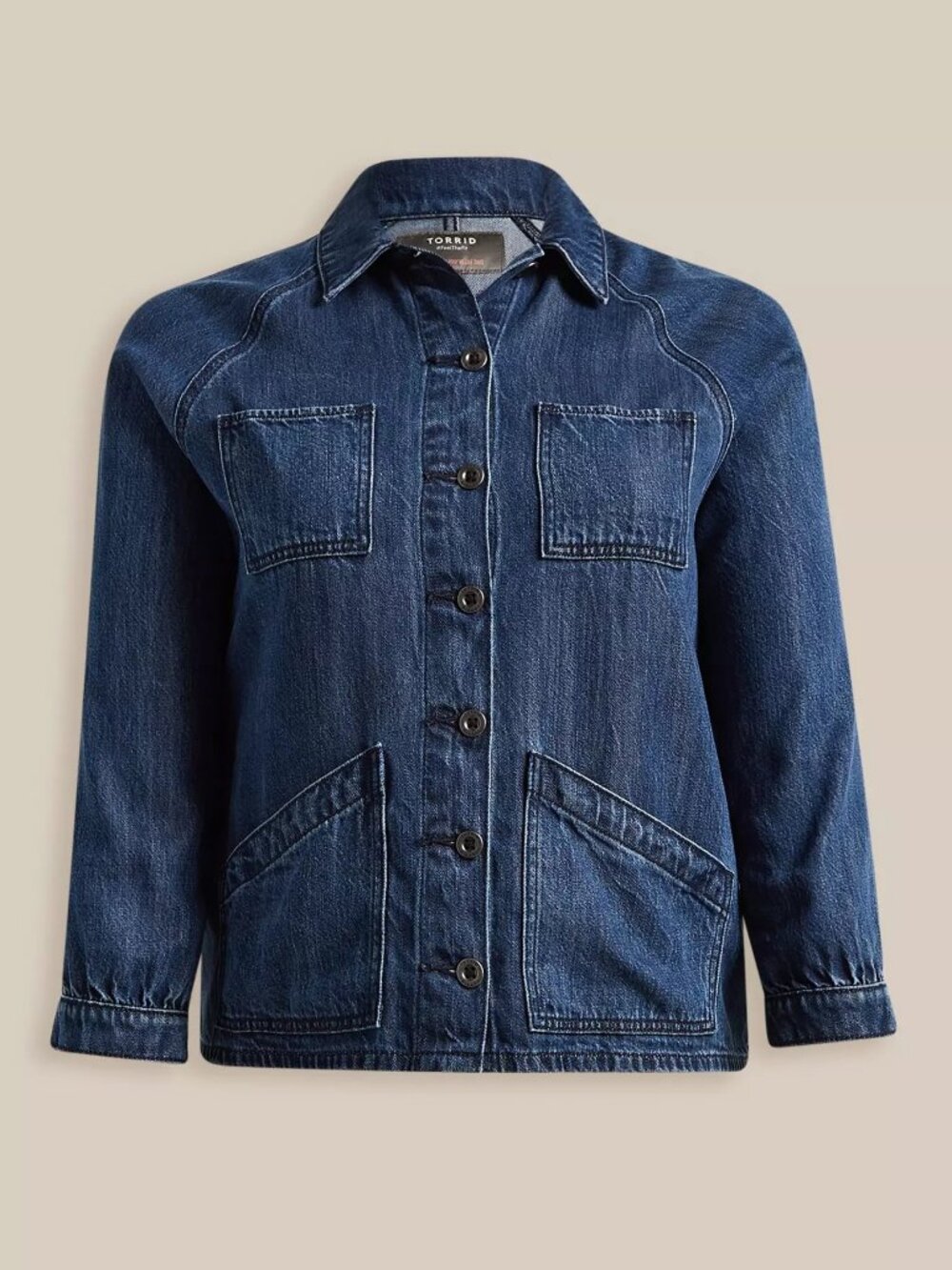 Torrid Denim Chore Jacket — Size 2